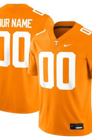 Volunteers Custom Football Jersey