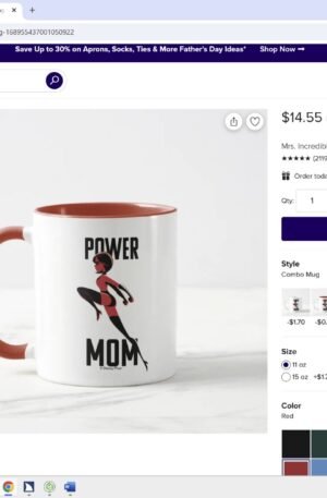 Mrs. Incredible | Power Mom Mug