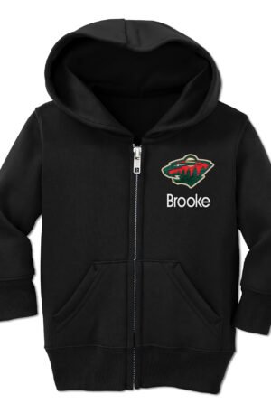 Minnesota Wild Custom Kids Hoodie