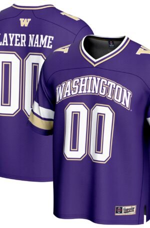WA Huskies Custom Football Jersey