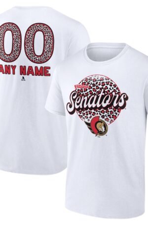 Senators Custom Leopard Print Tee