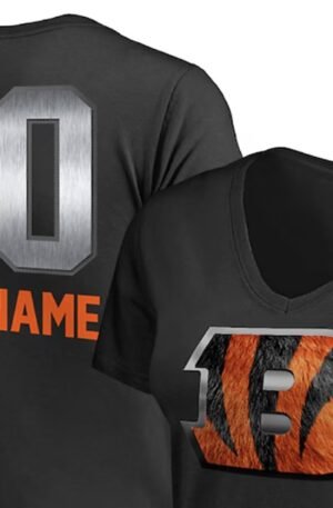 Cincinnati Bengals Women's Custom Tee