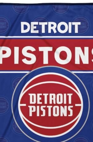 Detroit Pistons Custom Baby Blanket