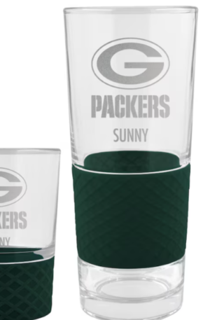Green Bay Packers Custom Drinkware Set