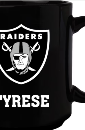Vegas Raiders 11oz. Custom Mug - Black