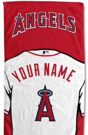 LA Angels Custom Beach Towel