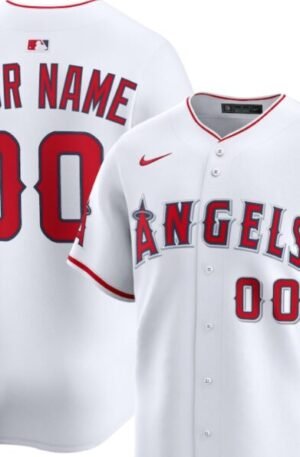 Angels Youth Personalized Home Jersey