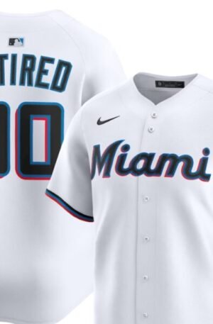 Marlins Custom Retired Roster Jersey