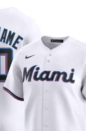 Marlins Youth Home Custom Jersey