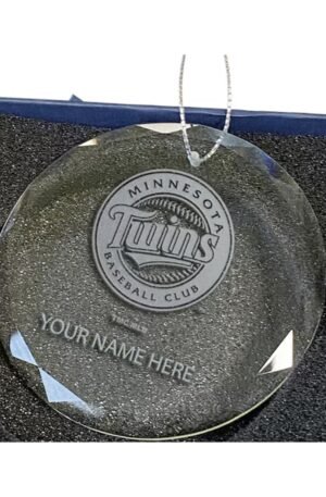 Custom Twins Glass Ornament: Cherished Fan Christmas Gift