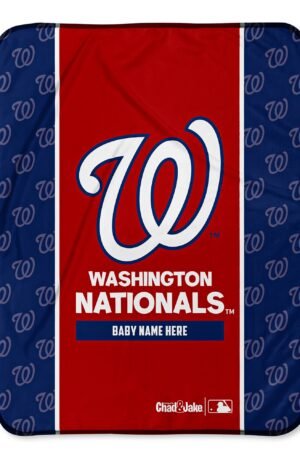 Washington Nats Custom Baby Blanket
