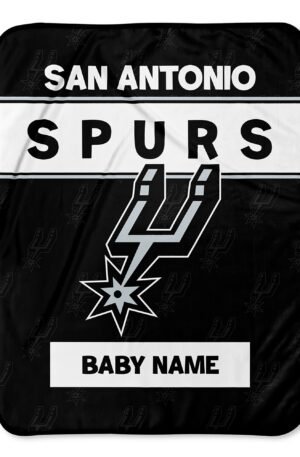 SA Spurs Custom Baby Blanket