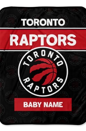 Toronto Raptors Custom Baby Blanket