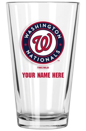 Washington Nats 16oz. Custom Pint Glass
