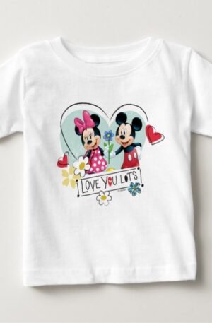 Mickey & Minnie | Love you Lots Baby T-Shirt