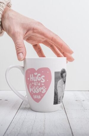 Couple Photo Valentine’s Latte Mug