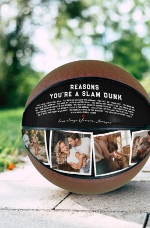 You’re a Slam Dunk Personalized Basketball