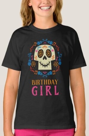 Coco Colorful Birthday Fiesta Birthday T-Shirt