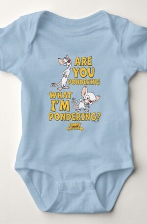 Pinky and the Brain | Are You Pondering? Baby Bodysuit