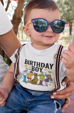 Scooby-Doo and the Gang Birthday Boy Baby T-Shirt