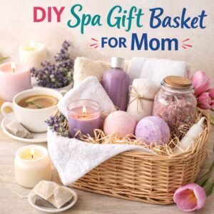 DIY Mothers Day Spa Basket Featured image