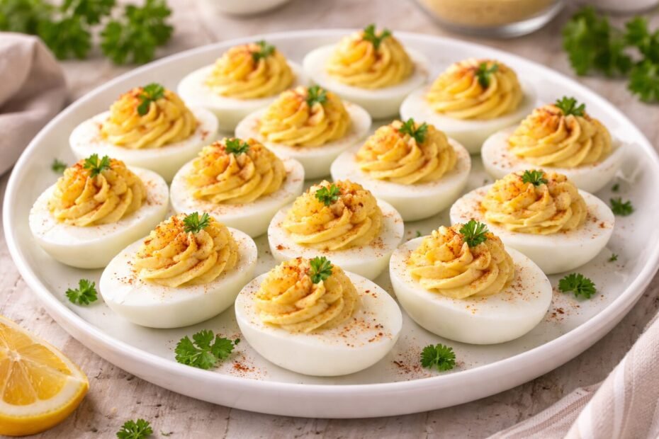 Deviled Eggs Recipe Featured image