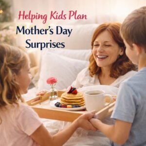 Helping Kids Plan a Surprise Mothers day Gift Featured Image