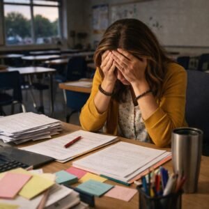 Teacher Burnout Featured image
