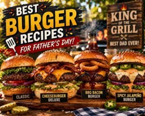 Best Burger Recipes Featured image