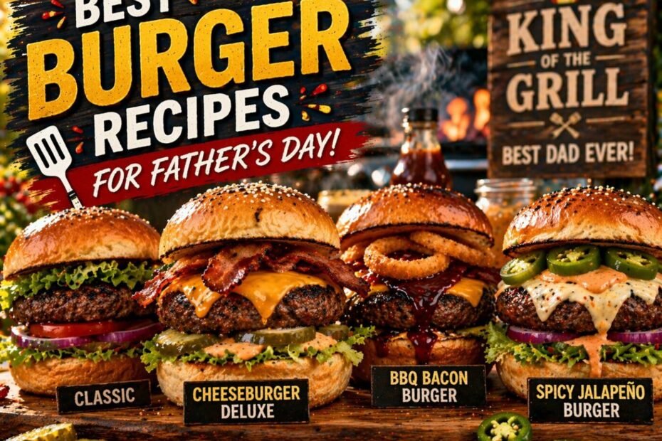 Best Burger Recipes Featured image