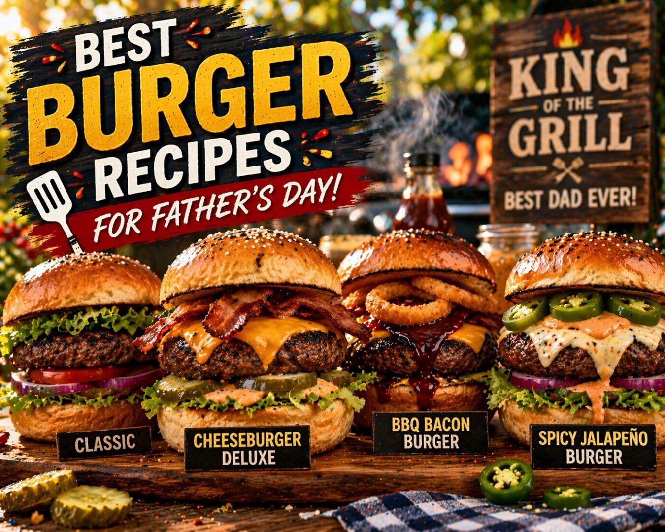 Best Burger Recipes Featured image