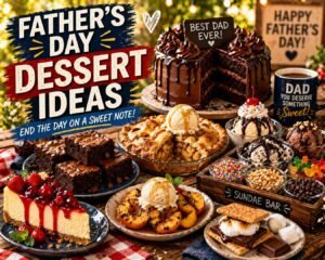 Dessert Ideas Fathers day Featured image