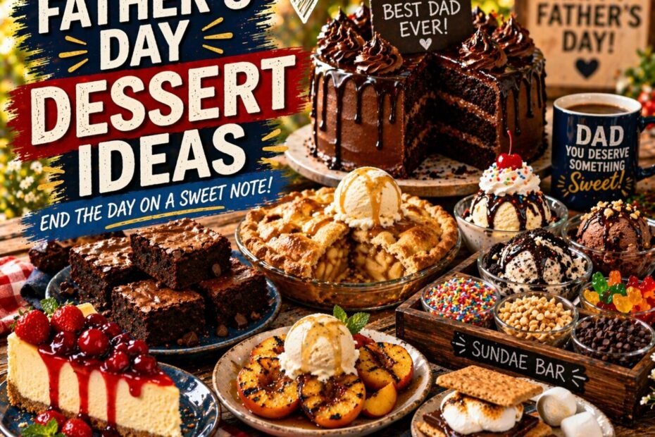 Dessert Ideas Fathers day Featured image