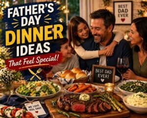 Dinner Ideas for Fathers day featured image