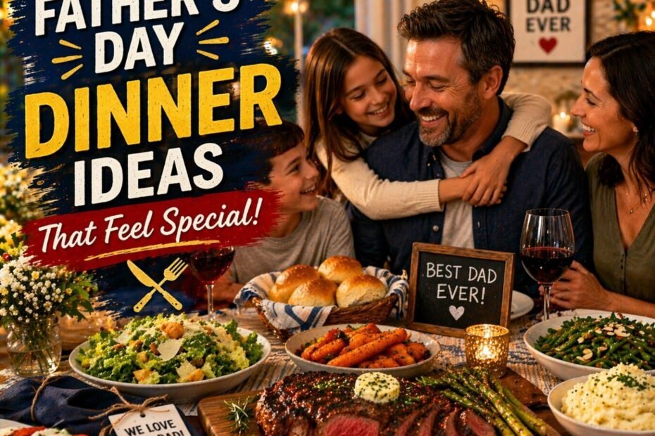 Dinner Ideas for Fathers day featured image