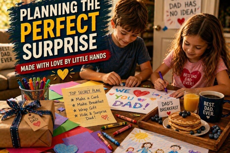 Kids Plan Fathers day surprise featured image