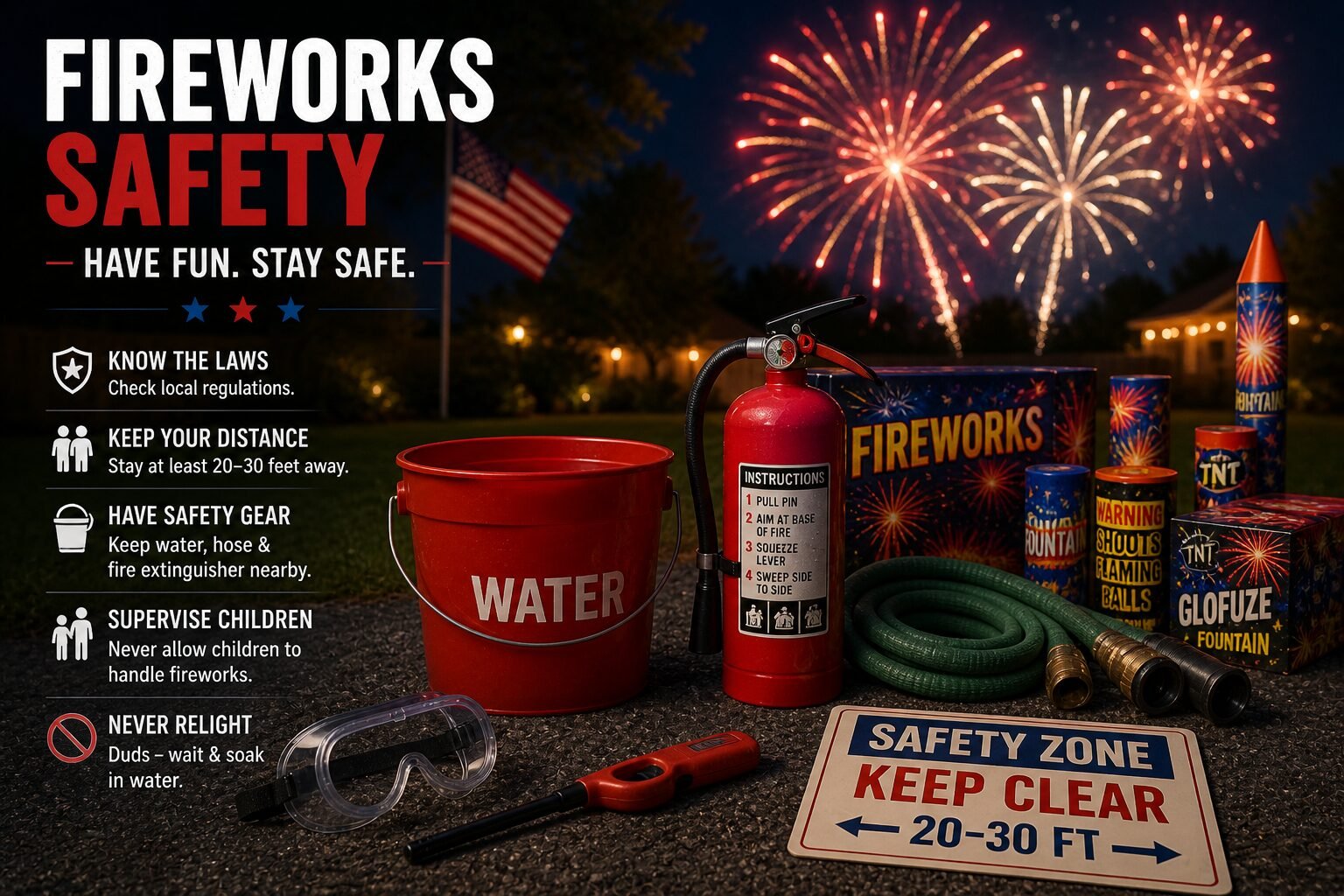 Firework Safety Tips Featured image