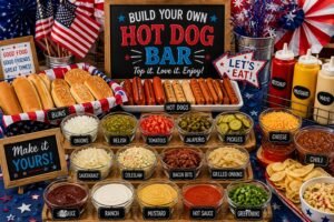 Hot Dog Bar Ideas Featured Image