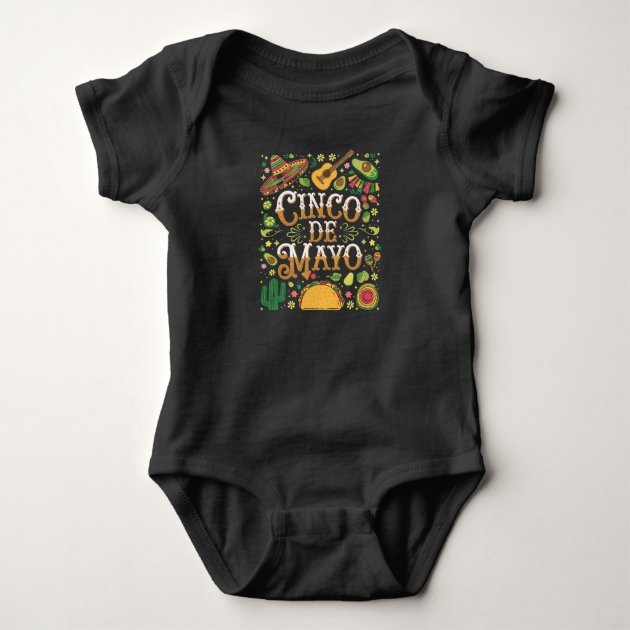 Cinco De Mayo Party Baby bodysuit