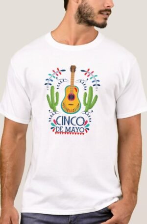 Guitar and Cactus Shirt