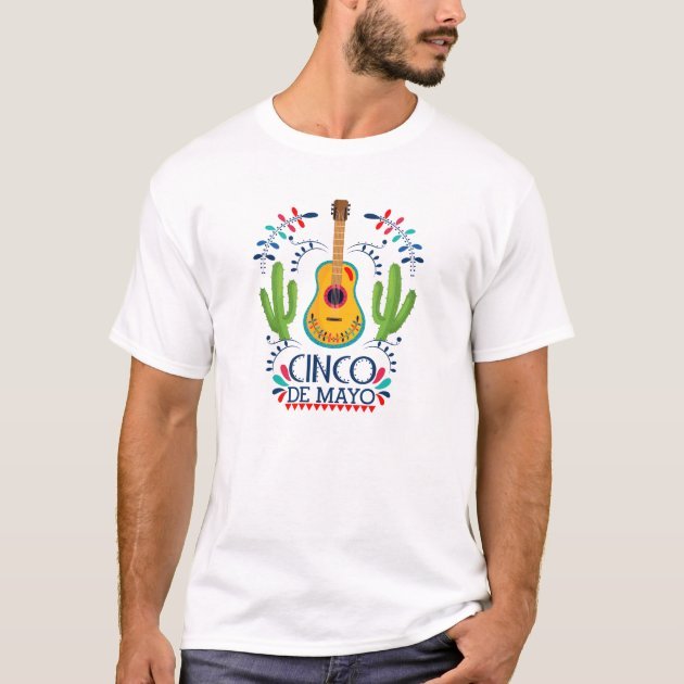 Guitar and Cactus Shirt