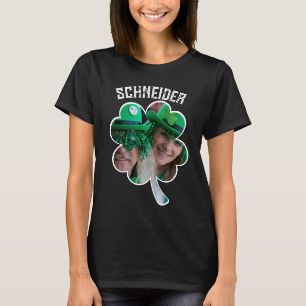 custom_name_irish_clover_photo_st_patricks_day_t_shirt-