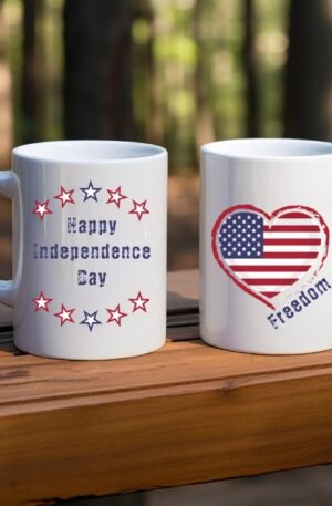 Customizable Happy Fourth Flag