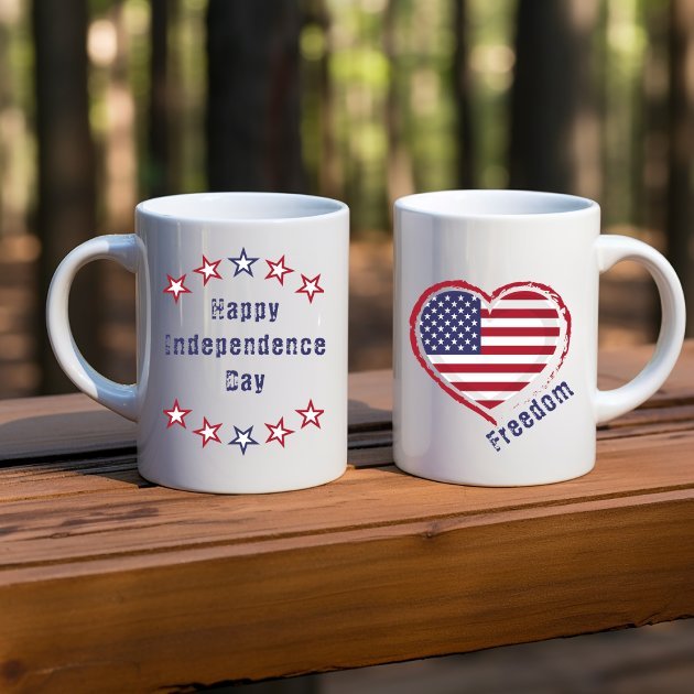 Customizable Happy Fourth Flag