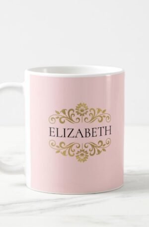 Pink Valentines Day Mug