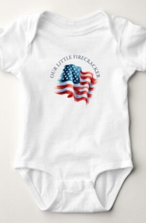 Fourth of July Baby Bodysuit