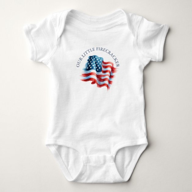 Fourth of July Baby Bodysuit