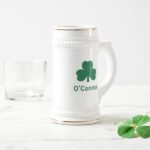 Irish Custom Name Beer Mug