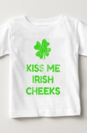 Kiss Me I am Irish Baby Shirt
