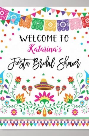 Mexican Bridal Shower Sign